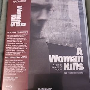 A Woman Kills 1968 Radiance Films French Vintage Blu Ray Limited
